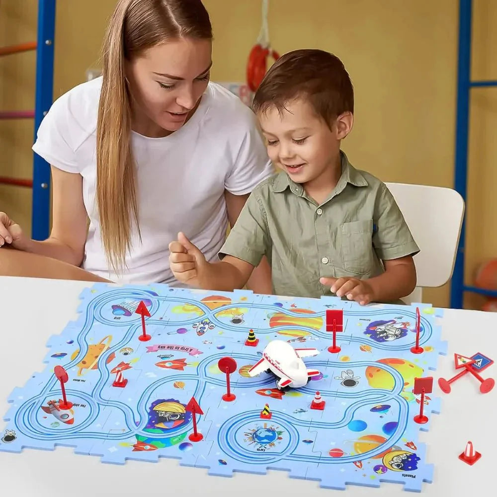 SmartTrack Kids – Pista Criativa de Engenharia - Creative Brinquedos