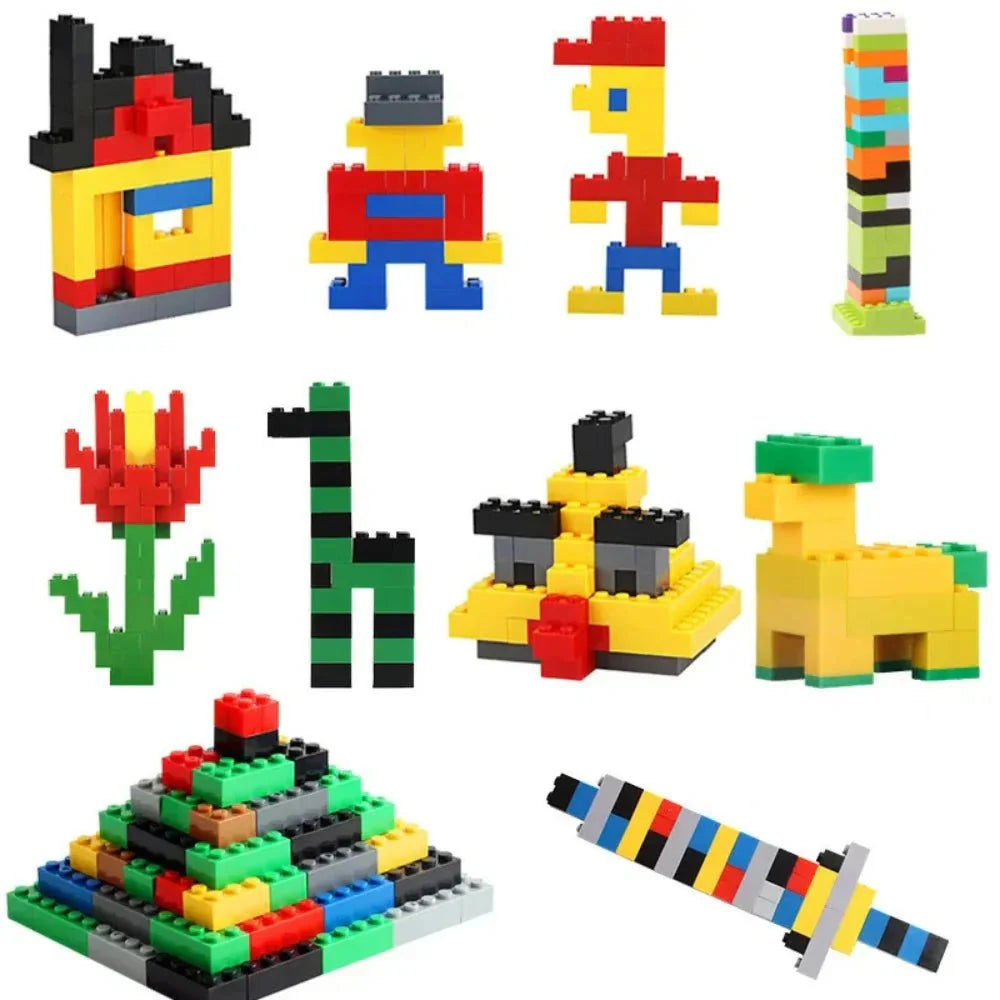 Blocos Criativos – 1000 Peças - Creative Brinquedos
