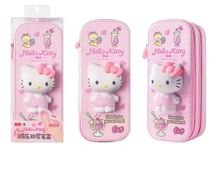 Estojo Hello Kitty Squishy