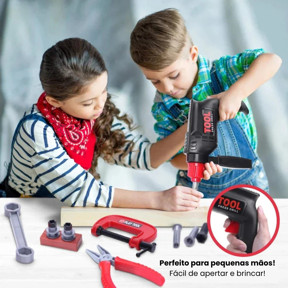 ToolMaster Kids – Kit de Ferramentas Infantil - Creative Brinquedos