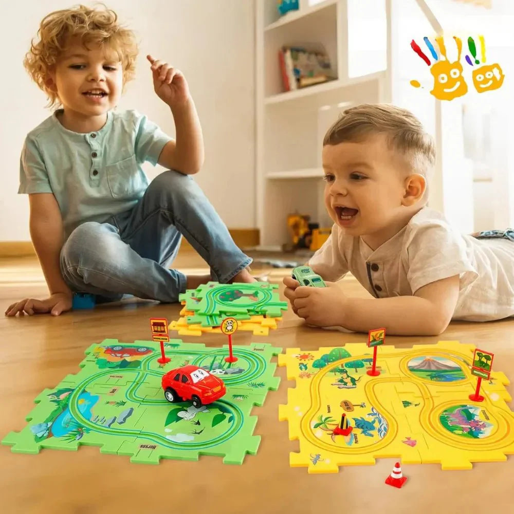 SmartTrack Kids – Pista Criativa de Engenharia - Creative Brinquedos