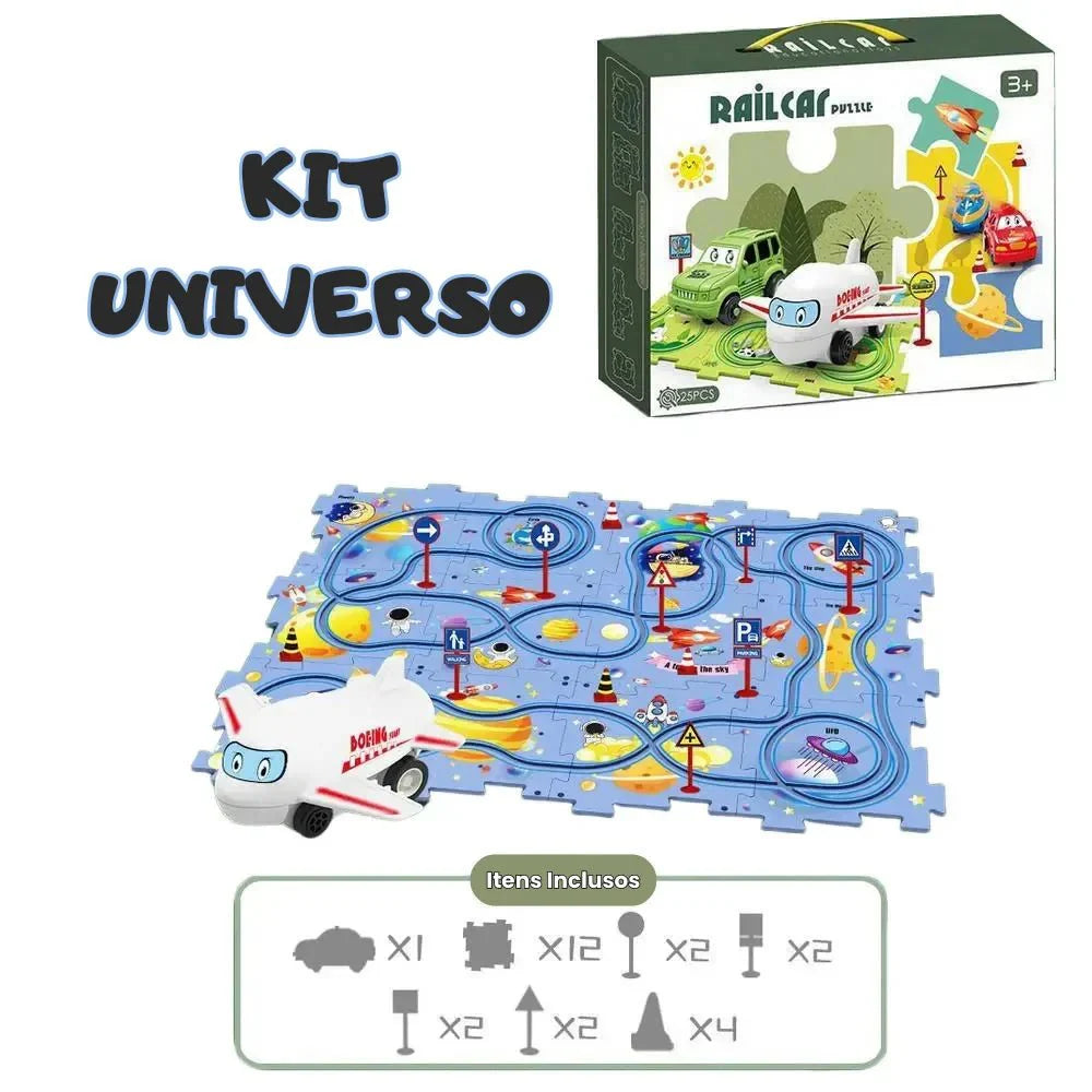 SmartTrack Kids – Pista Criativa de Engenharia - Creative Brinquedos