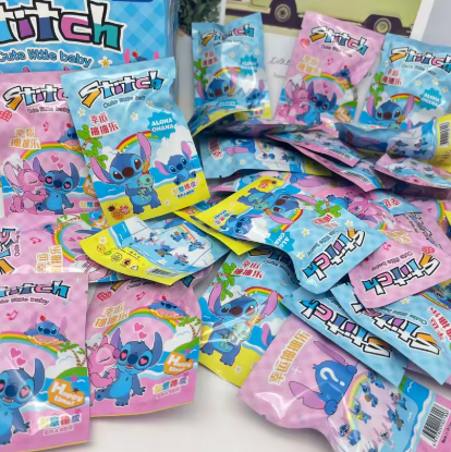 Borracha surpresa Stitch