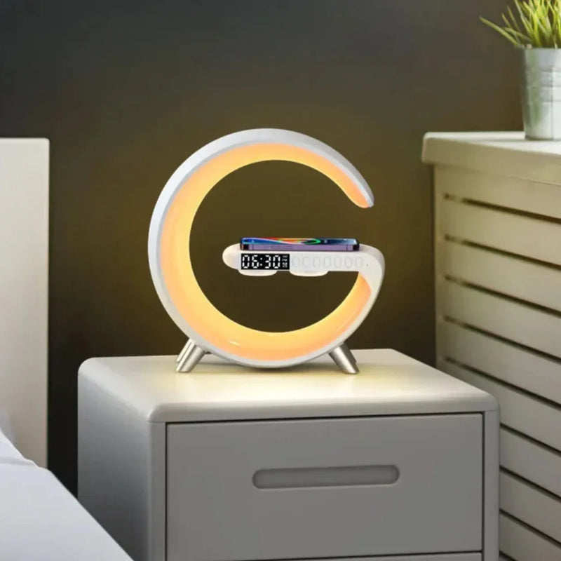 G Speaker |  Luminária, Caixa De Som e Carregador Por Indução