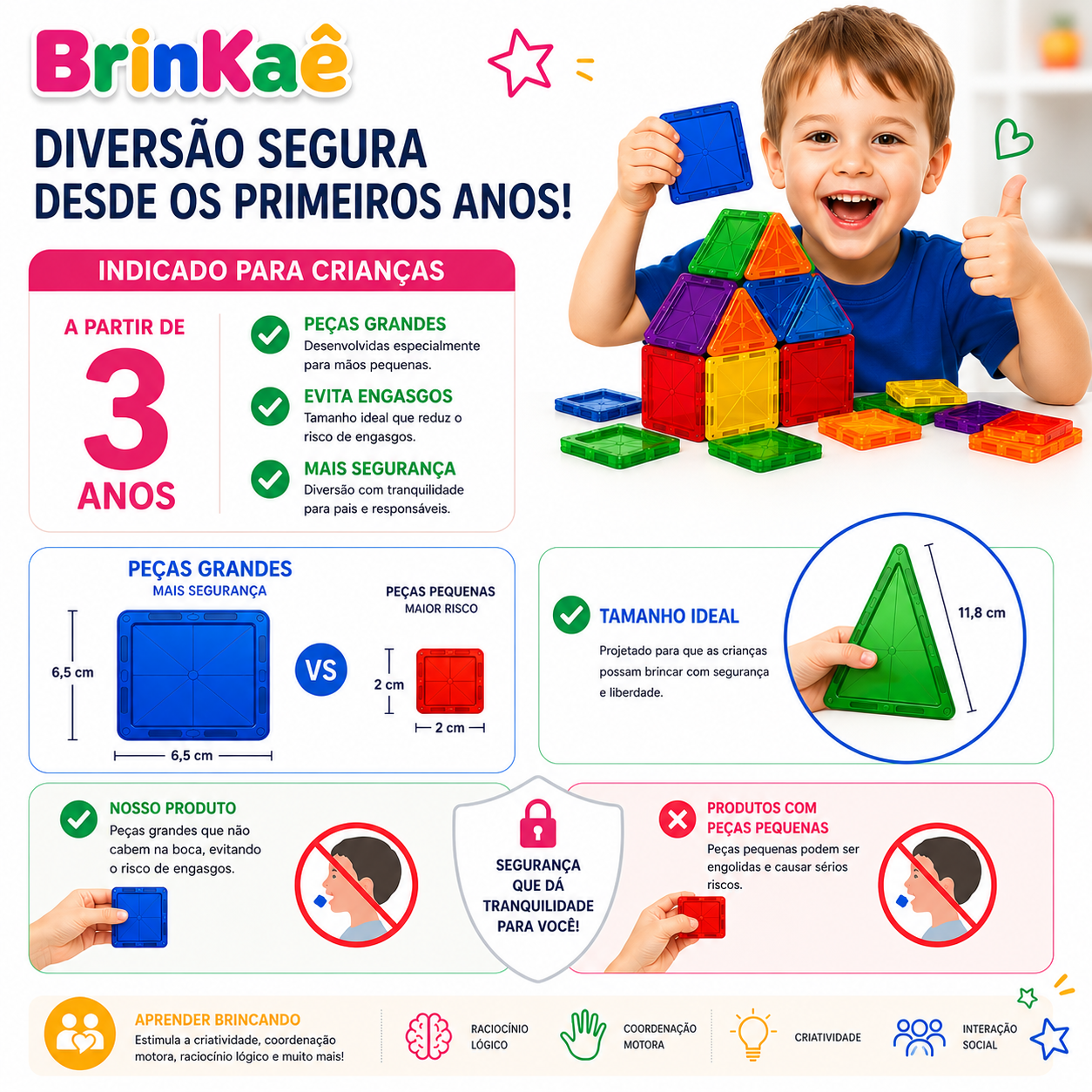 MagnaBuild – Blocos Magnéticos Educativos