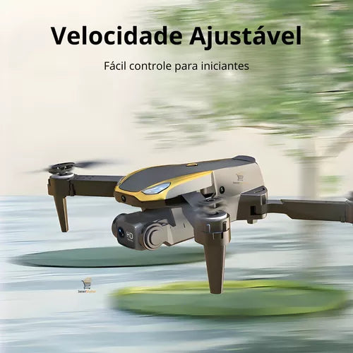 Drone Tesla 8K Pro Com Câmera 1080P Wifi GPS 5Km