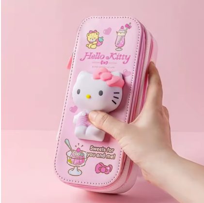 Estojo Hello Kitty Squishy
