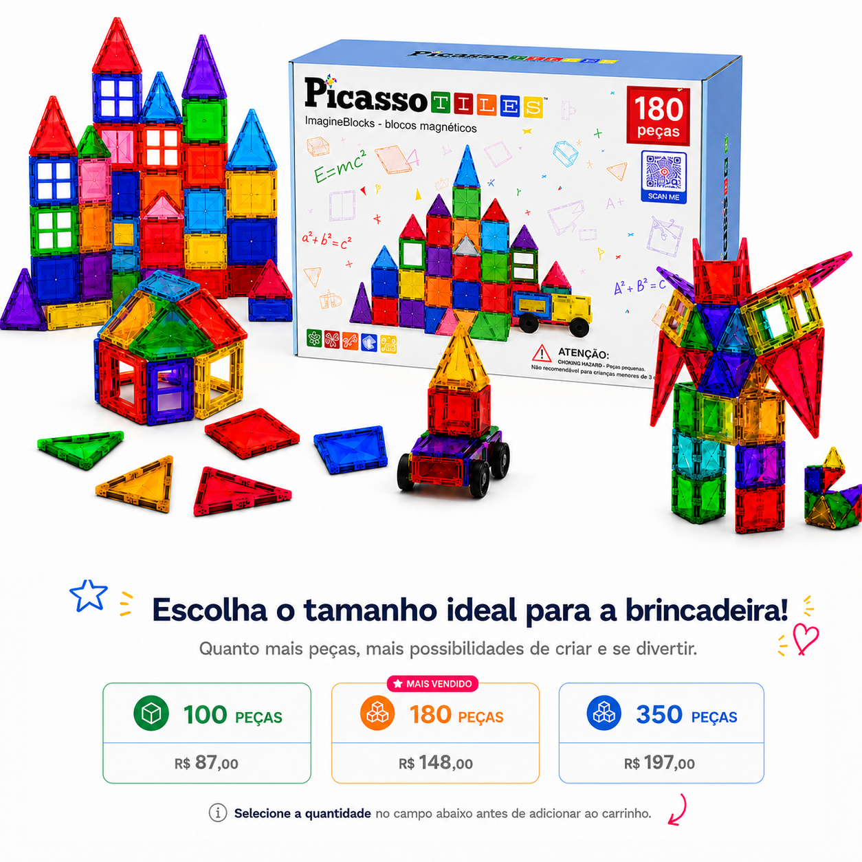 MagnaBuild – Blocos Magnéticos Educativos
