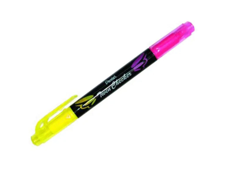 Marca-texto pentel twin