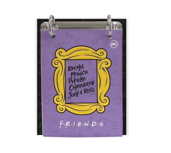 Caderno argolado mini Friends - Ladies Creative