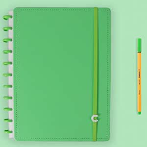 Caderno Inteligente All Green-Grande - Ladies Creative