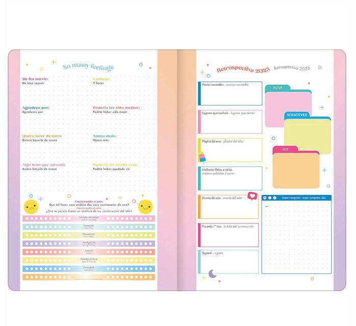 Planner grampeado be nice 2023 - Ladies Creative